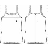 T-shirt damski trykot m.F-017/1 białą TM Yaroslav