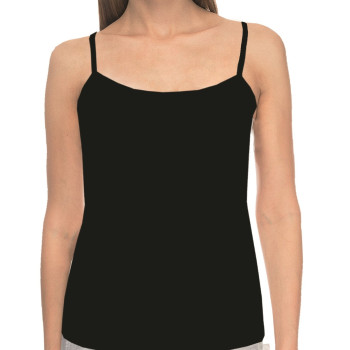 T-shirt damski trykot m.F-017/1 czarny TM Yaroslav
