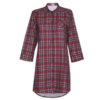 Tunika flanelowa m.F-058 bordowa komórka TM Jarosław