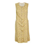 Szlafrok dzianina m.F-080 kwiaty na musztarda TM Yaroslav Szlafrok dzianina m.F-080 kwiaty na musztarda TM Yaroslav