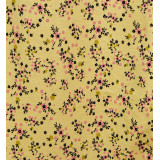 Szlafrok dzianina m.F-080 kwiaty na musztarda TM Yaroslav Szlafrok dzianina m.F-080 kwiaty na musztarda TM Yaroslav