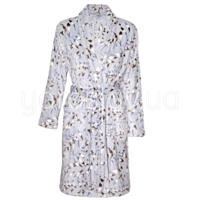 Szlafrok polarowy m.F-101 liść TM Yaroslav