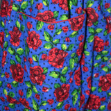 Szlafrok flanelowy Lux m.102 niebieski TM Jarosław