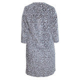 Szlafrok polarowy m.F-137 lampart TM Yaroslav