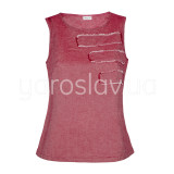 Top lniany m.F-341 czerwony TM Yaroslav