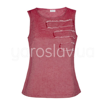 Top lniany m.F-341 czerwony TM Yaroslav