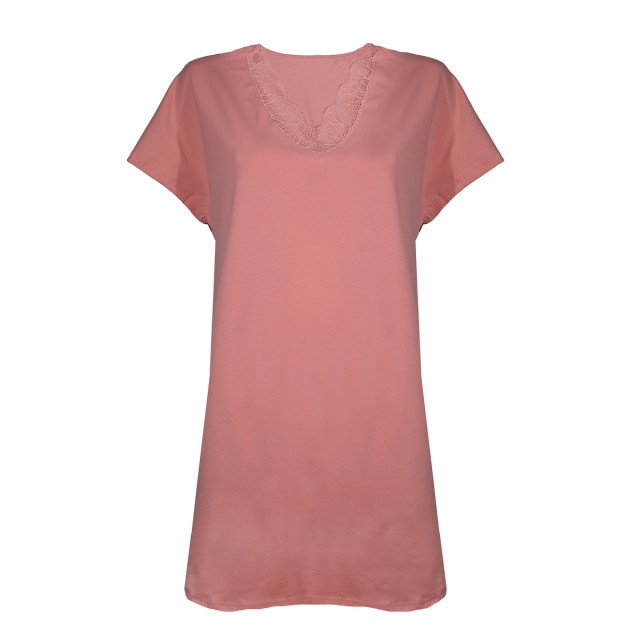 Koszula nocna dziana z elastanem m.F-124 koral TM Yaroslav