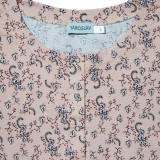 Koszula nocna dzianina m.F-131 kwiaty na brzoskwini TM Yaroslav