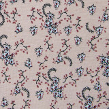 Koszula nocna dzianina m.F-131 kwiaty na brzoskwini TM Yaroslav