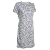 Koszula nocna dzianina m.F-131 kwiaty na szary TM Yaroslav Koszula nocna dzianina m.F-131 kwiaty na szary TM Yaroslav