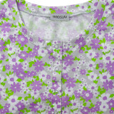 Koszula nocna dzianina m.F-131 kwiaty na szary TM Yaroslav Koszula nocna dzianina m.F-131 kwiaty na szary TM Yaroslav