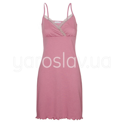 Koszula nocna m.F-121 fioletowy bawełniany TM Jarosław