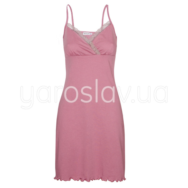 Koszula nocna m.F-121 fioletowy bawełniany TM Jarosław