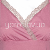 Koszula nocna m.F-121 fioletowy bawełniany TM Jarosław