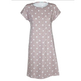 Koszula nocna m.538 kwiaty na proszek TM Jarosław