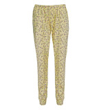 Garnitur jersey m.F-221 kwiaty na musztardzie TM Yaroslav