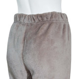 Garnitur polarowy m.981 z zamkiem błyskawicznym kawa TM Jarosław