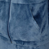 Garnitur polarowy m.981 z zamkiem błyskawicznym szaro-niebieski TM Jarosław Garnitur polarowy m.981 z zamkiem błyskawicznym szaro-niebieski TM Jarosław