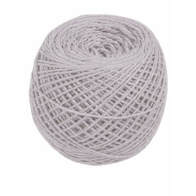 Przędza bawełniana 10/6 jasnoszary 100g/160m TM Jarosław