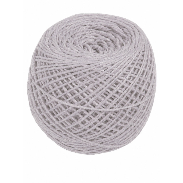 Przędza bawełniana 10/6 jasnoszary 100g/160m TM Jarosław