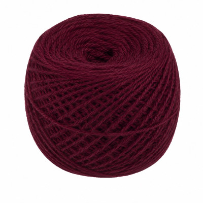 Przędza bawełniana 10/9 bordowy 100g/110m TM Jarosław