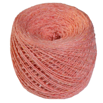 Przędza półwełniana 7/2 nr.148 brzoskwini 100g/350m TM Jarosław