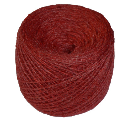 Przędza półwełniana 7/2 nr.218 brusznica 100g/350m TM Jarosław