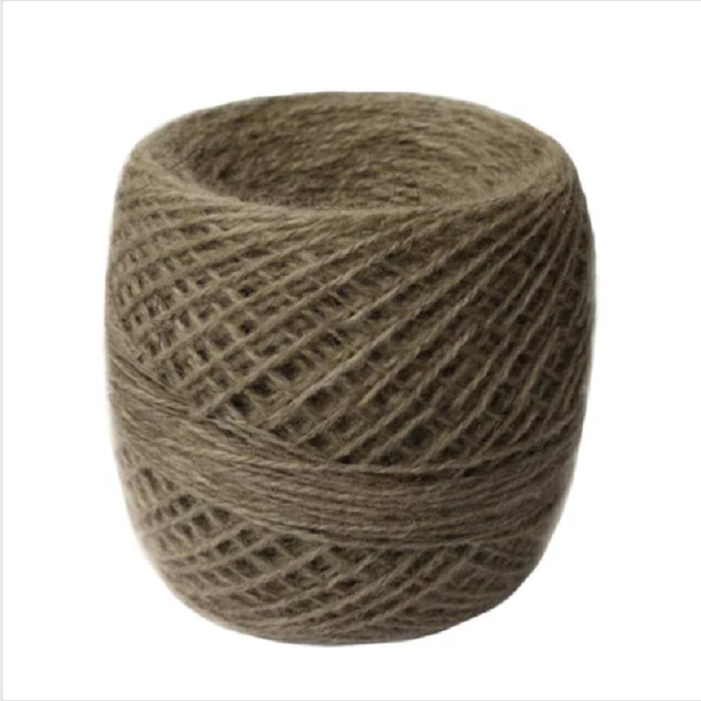 Przędza z wełny wielbłądziej 7/2 nr 176 jasnobrązowa 100g/350m TM Jarosław