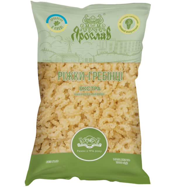 Produkty makaronowe Rogi przegrzebków 1 kg TM Jarosław