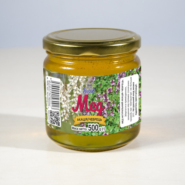 Miód Akacja-tymiankowy 500 g TM Jarosław
