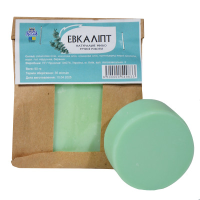 Mydło naturalne rzemieślnicze Eukaliptus TM Jarosław