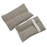 Podkładka na ramię z mydłem, kraft, naturalna, 130x90 mm, TM Yaroslav