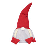 Poduszka dekoracyjna z polaru Krasnolud I-433 czerwony TM Jarosław