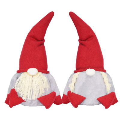 Poduszka dekoracyjna z polaru Krasnolud I-433 czerwony TM Jarosław