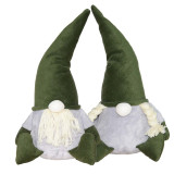 Poduszka dekoracyjna z polaru Krasnolud I-433 zielona TM Jarosław