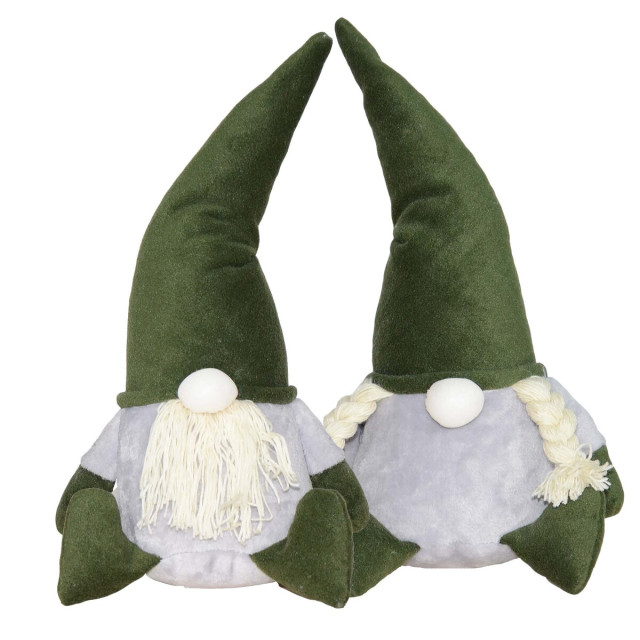 Poduszka dekoracyjna z polaru Krasnolud I-433 zielona TM Jarosław